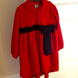 New Red Present Dress Coat!